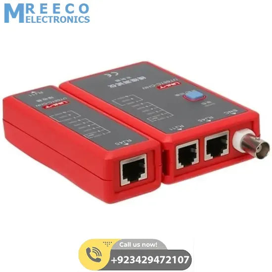 UNI T UT681C Network Cable Tester - Back View