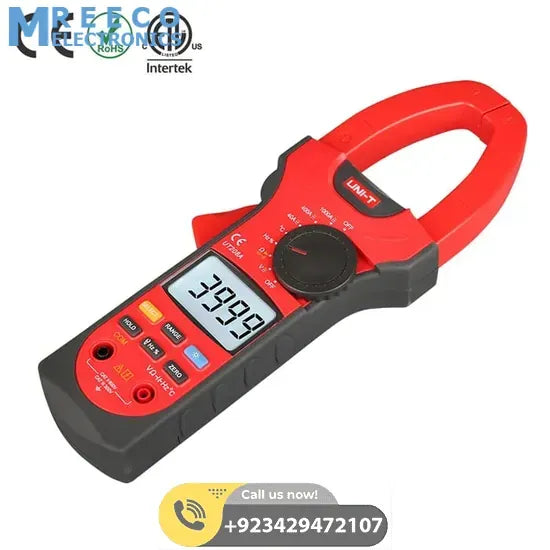 Digital AC/DC Clamp Multimeter UNI T UT208A - Top View