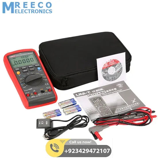UNI-T Industrial True RMS Digital Multimeter UT171A - Side View