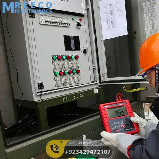 UNI T UT523A 4 Pole Soil Resistance Earth Tester Meter - Top View