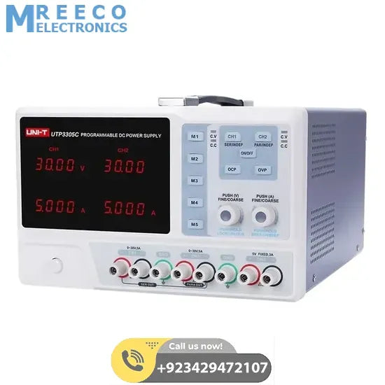 UNI T UTP3305C Programmable DC Power Supply - Side View