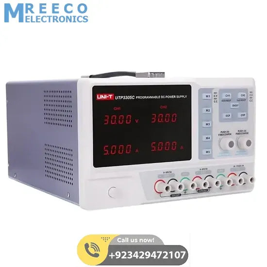 UNI T UTP3305C Programmable DC Power Supply - Back View