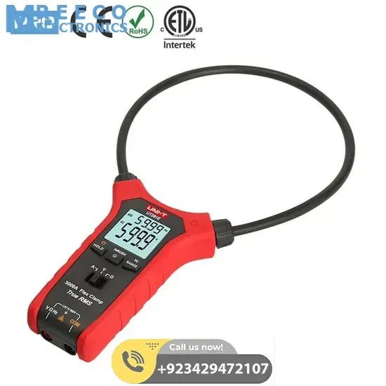 True RMS Flex Clamp Meter UNI T UT281E - Front View