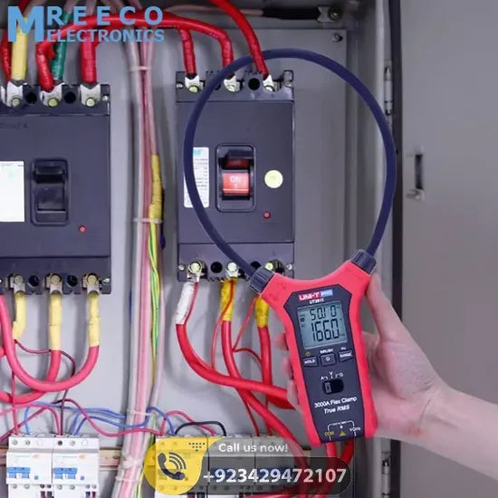True RMS Flex Clamp Meter UNI T UT281E - Angle View