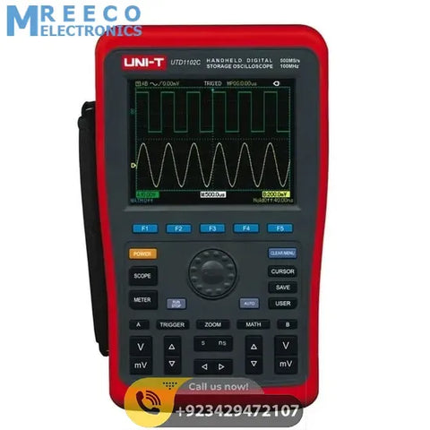 Handheld Digital Storage Oscilloscope DSO UNI T UTD1102C - Front View