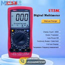 General Digital Multimeter UNI T UT58C - Back View