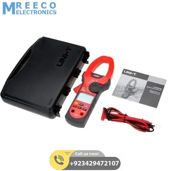 True RMS Digital Clamp Meter 1000A UNI T UT209 - Display View