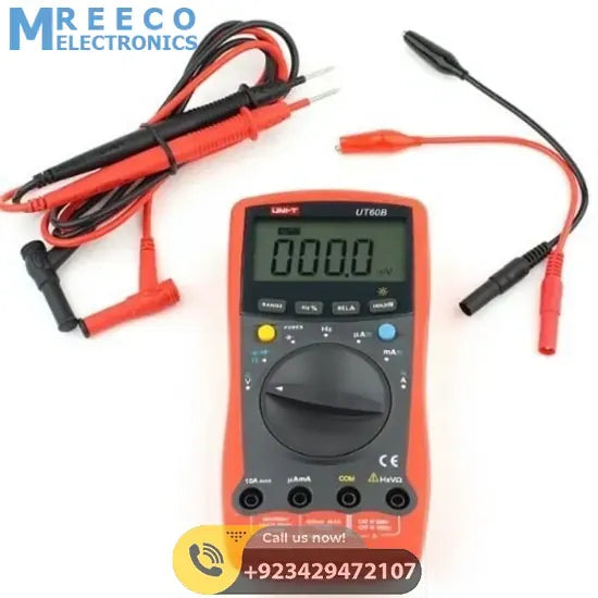 Digital Multimeter UNI T UT60B - Top View