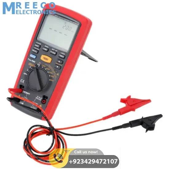UNI T UT505B Handheld Insulation Resistance Tester - Back View
