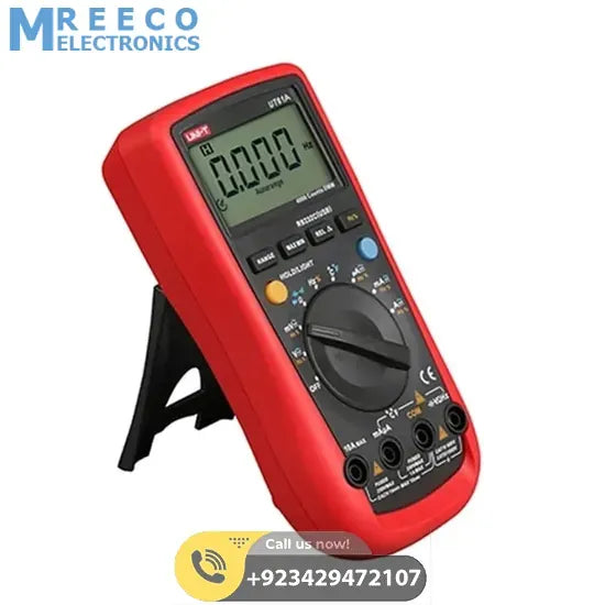 UNI T DMM Digital Multimeter UT61A - Back View