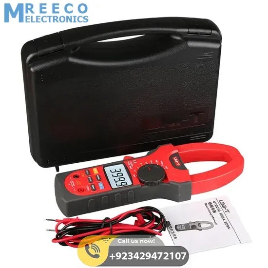 UNI T UT209A True RMS Digital Clamp Meter 1000A - Top View