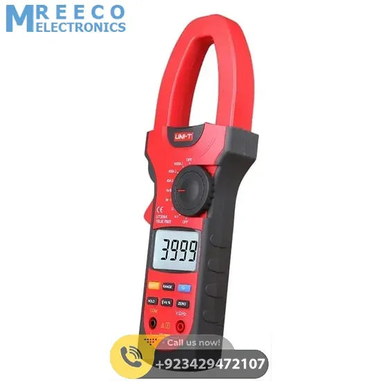 UNI T UT209A True RMS Digital Clamp Meter 1000A - Angle View