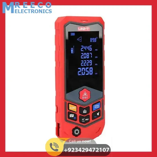 UNI-T LM100D Laser Distance Meter - Back View