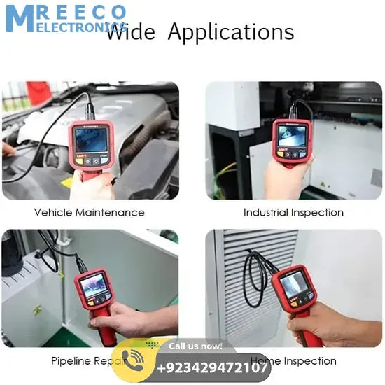 UNI T UT665 Endoscope Borescope - Angle View