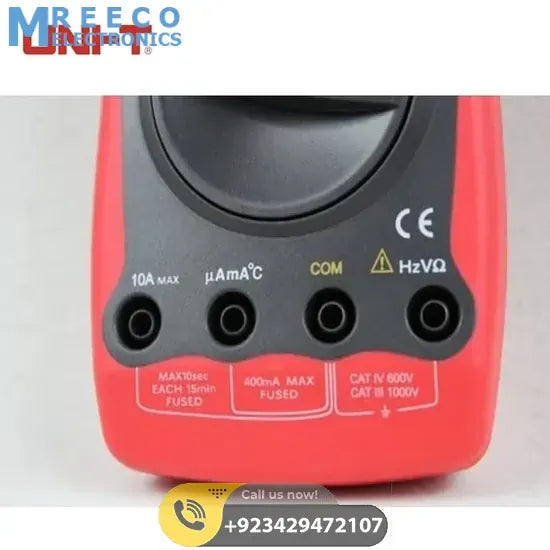 Digital Multimeter UNI T UT60C - Top View
