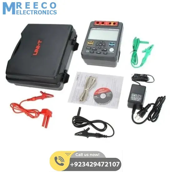 UNI T Insulation Resistance Tester UT512 - Side View