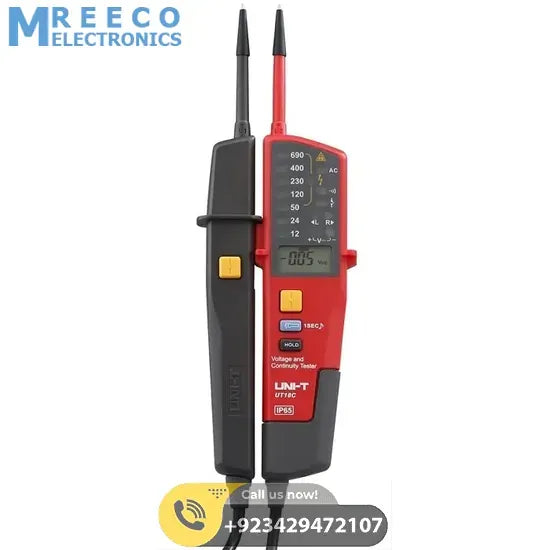 UNI T Digital Voltmeter UT18C - Front View