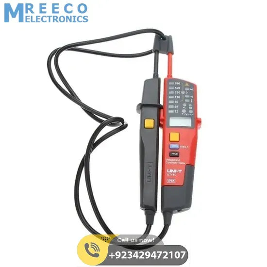 UNI T Digital Voltmeter UT18C - Side View