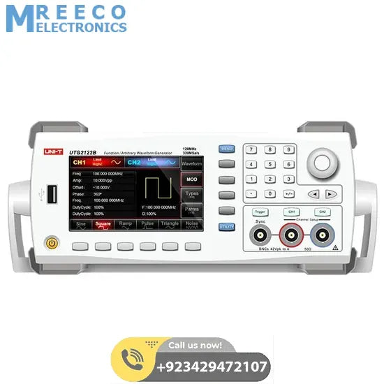 UNI T UTG2122B General Function Generator DDS - Front View