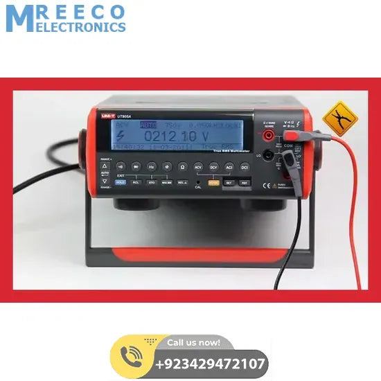 UNI-T UT805A Bechtop Digital Multimeter - Front View
