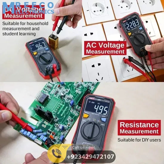 UNI T UT123 Residential Digital Multimeter - Close-up