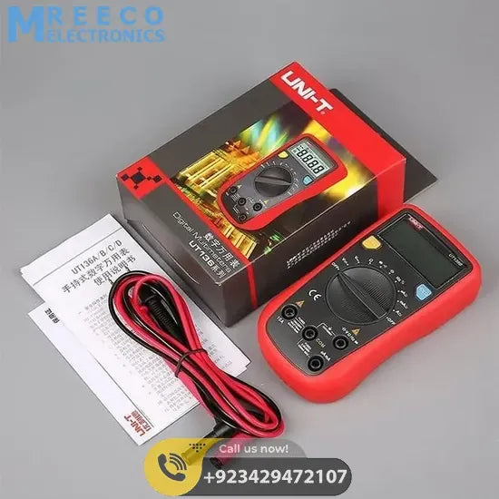 UNI T Digital Multimeter UT136B - Display View
