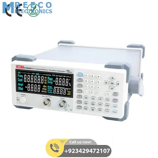 UNI T UTG9002C II Arbitrary Waveform Function Generator - Back View