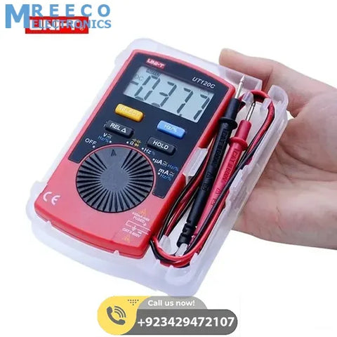 UNI T Pocket Size Digital Multimeter UT120C - Front View
