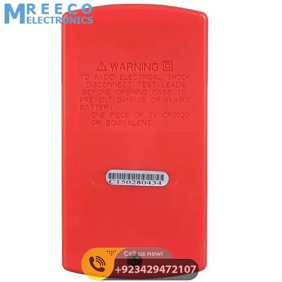 UNI T Pocket Size Digital Multimeter UT120C - Bottom View