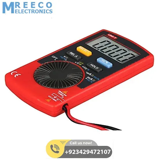 UNI T Pocket Size Digital Multimeter UT120B - Back View