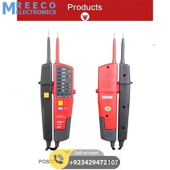 UNI T Voltage Detector Tester UT18B - Back View