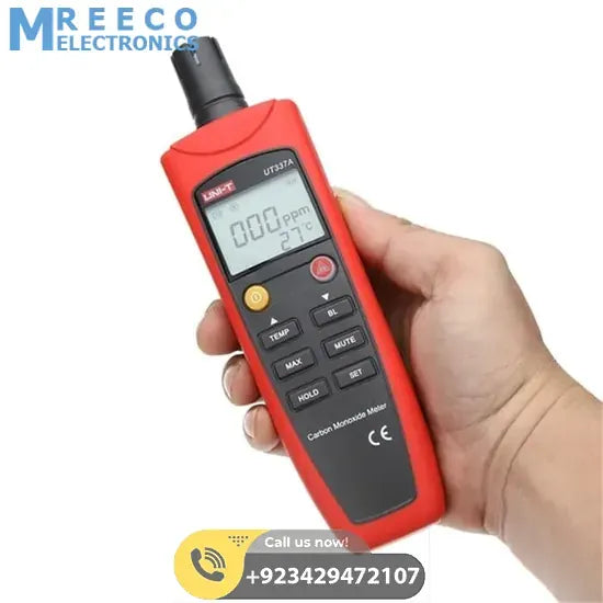 UNI T Carbon Monoxide Meter UT337A - Front View