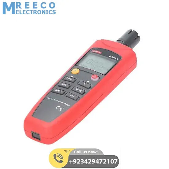 UNI T Carbon Monoxide Meter UT337A - Top View