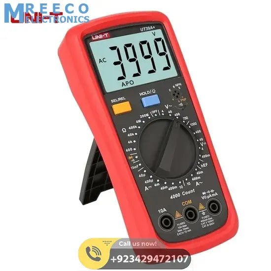 UNI T Digital Multimeter UT39A+ - Front View