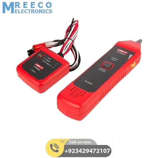 UNI T Network Tester Wire Tracker UT682D - Back View
