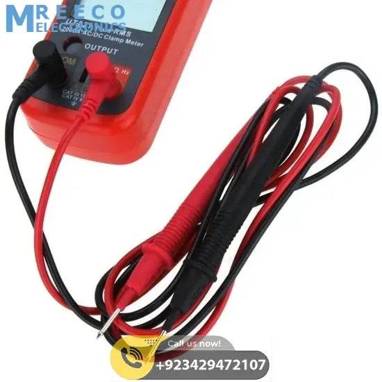 True RMS AC/DC Clamp Meter 2000A UNI T UT221 - Front View