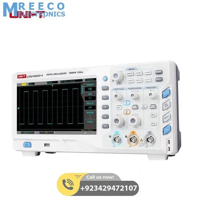 Digital Storage Oscilloscope 2 Channel DSO UNI T UTD2102CEX II - Side View