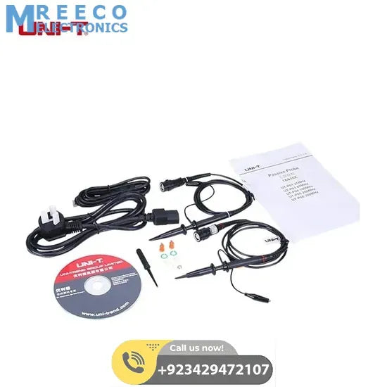 Digital Storage Oscilloscope 2 Channel DSO UNI T UTD2102CEX II - Top View