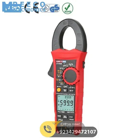 UNI T UT219DS True RMS Professional Digital Clamp Meter - Front View