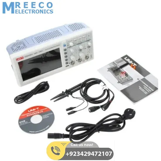 UNI T UTD2025CL Digital Storage Oscilloscope 2 Channel DSO - Close-up