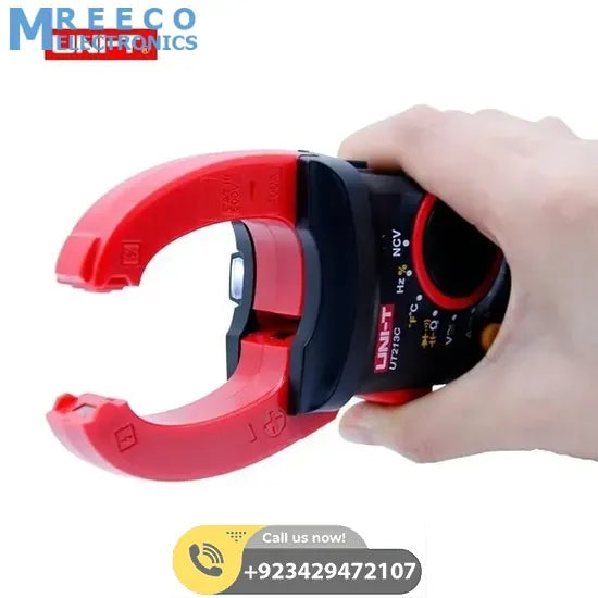 True RMS Digital Clamp Meter 400A UNI T UT213C - Bottom View