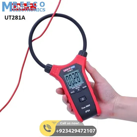 UNI T UT281A True RMS Flexible Clamp - Front View