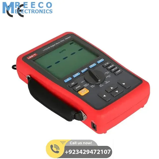 Digital Micro Ohm Meter UNI T UT620B - Side View