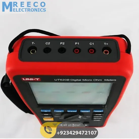 Digital Micro Ohm Meter UNI T UT620B - Back View