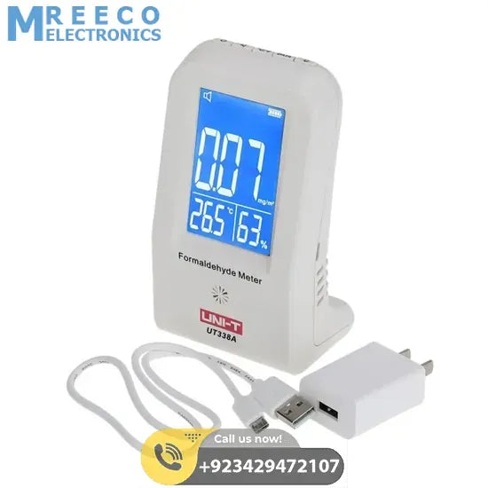 UNI T Formaldehyde Gas Detector UT338A - Bottom View