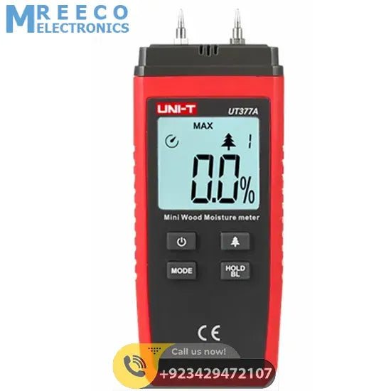 UNI T Wood Moisture Meter UT377A - Front View
