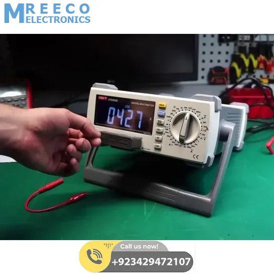 UNI T UT8802E Benchtop Digital Multimeter - Top View