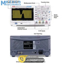 UNI T UPO2104CS Digital Oscilloscope 4 Channel DSO 100MHz - Top View