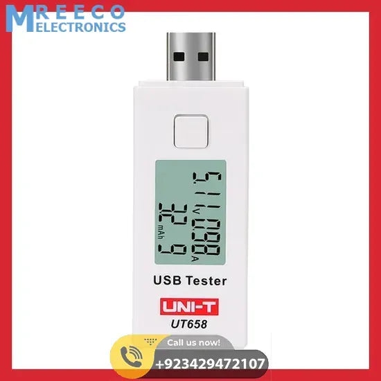 UNI-T UT658 USB Tester - Back View