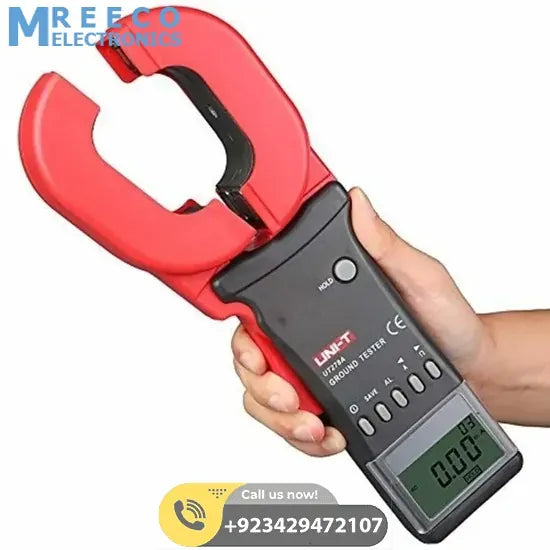 UNI T UT278A Clamp Earth Ground Resistance Tester - Front View